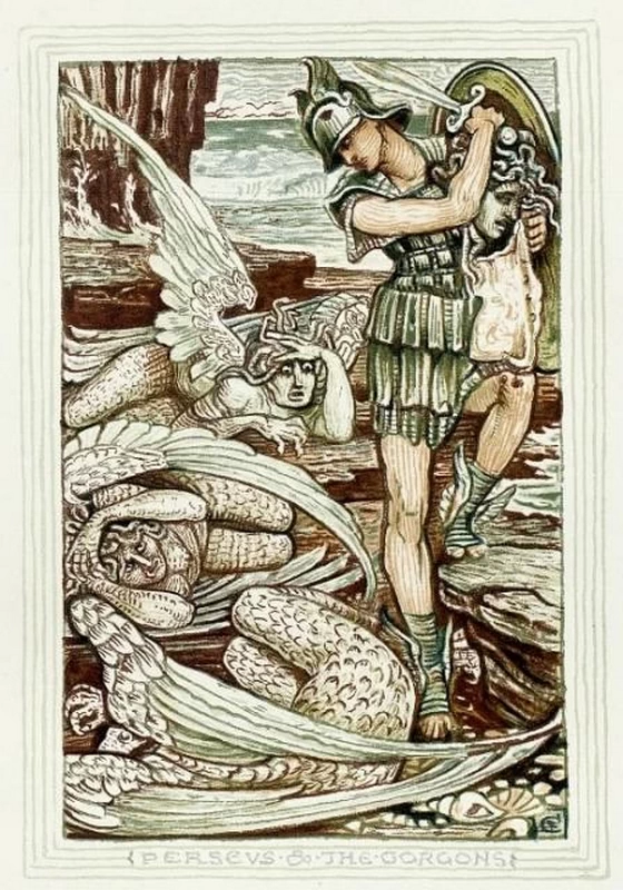 Perseo che uccide Medusa